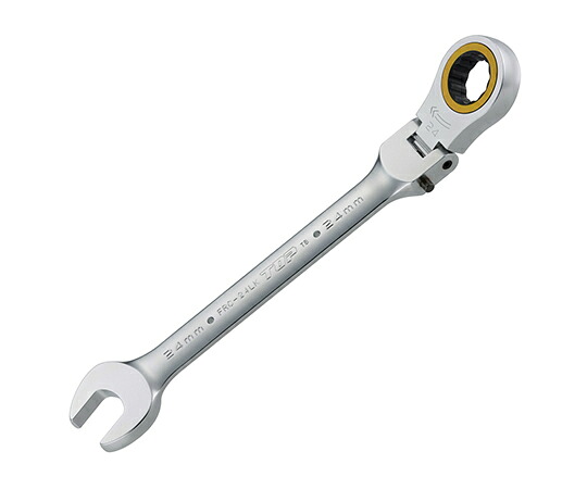 店内全品ポイント5倍★要エントリー★トップ工業 首振ロックラチェットコンビ　24mm 1個 FRC-24LK｜Shop de clinic店