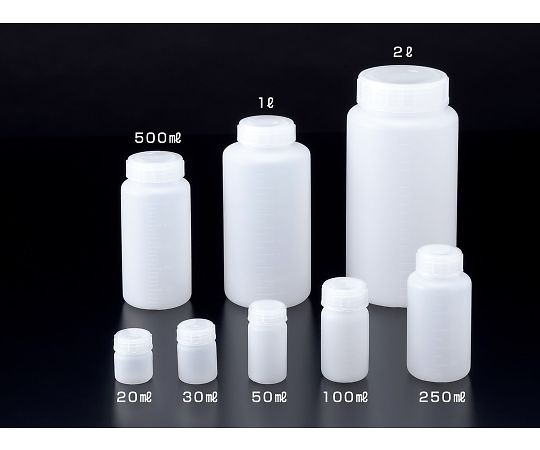 サンプラテック サンプラR　クイックボトル広口　50mL　※ケース販売（400本入） 1箱(400本入) 02082c