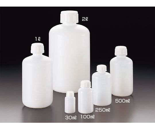 サンプラテック PE細口瓶　50mL　※ケース販売（400本入） 1箱(400本入) 02061c