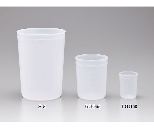 サンプラテック サンプラRバイオプラ　PEディスカップ　2L　※ケース販売（100個入） 1箱(100個入) 31033c
