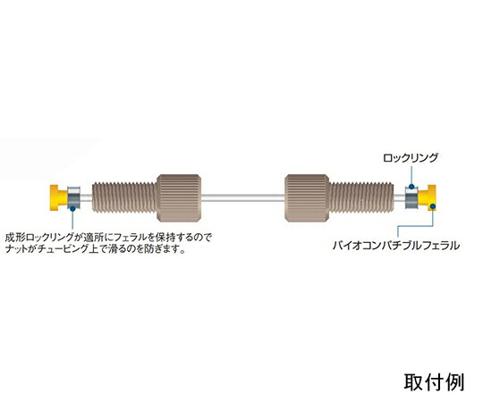 IDEX フィメールナット(1/4-28)(10pk) 1セット(10個入) F-156X