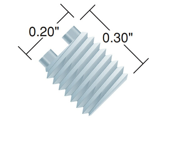 IDEX フラッシュナット　1/8　ライトタッチタイプ(10pk) 1セット(10個入) F-364X