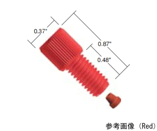 IDEX VacTht Fttg 1/4-28 - 1/8 PEEK(10pk) 1書き割り(10個入) P-948X