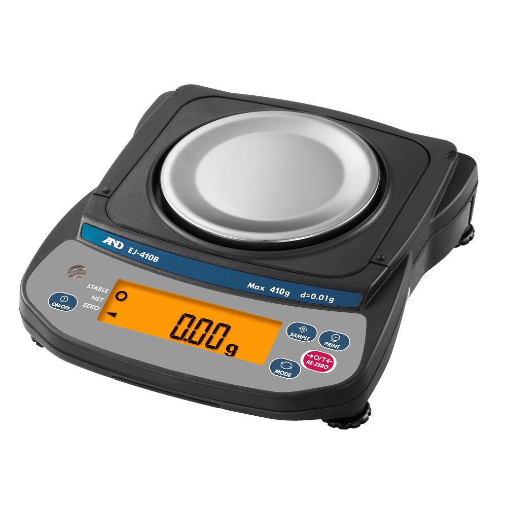 エー・アンド・デイ パーソナルコンパクト電子天びん EJ-Bシリーズ ひょう量:410g 最小表示:0.01g JCSS校正付 EJ410B-JA-00J00