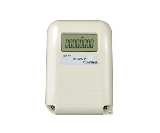 アズビル金門 パルス発信式受信部　隔測表示器　（リチウム電池式） 1個 KDC811-*