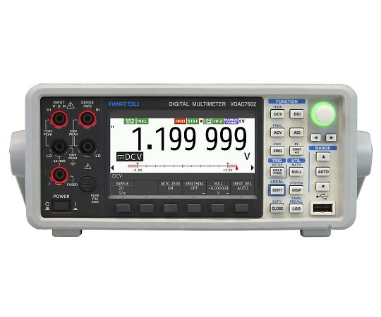 岩崎通信機 デジタル・マルチメータ　6.5桁表示 1式 VOAC7602
