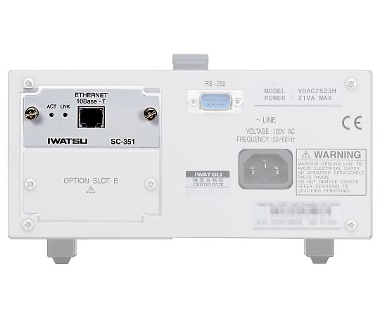 岩崎通信機 VOAC752xH用LANインターフェース 1式 SC-351