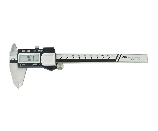 エー・アンド・デイ ワイヤレス通信 デジタルノギス ノギス単品　一般（ISO）校正付（検査成績書+トレサビリティ体系図） AD5767-150-00A00