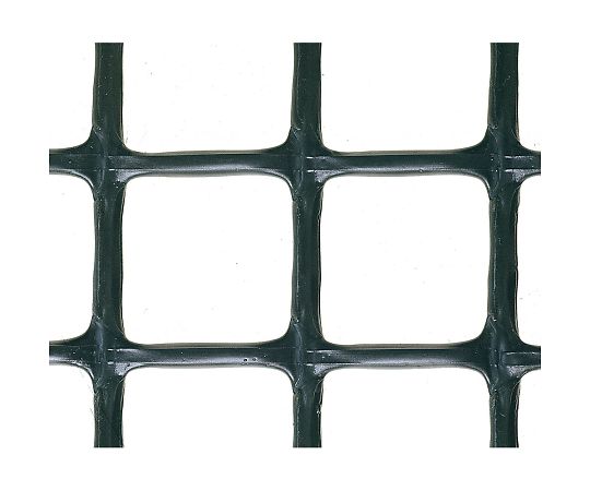 tantore トリカルネット土木用 密集してポリエチレン N-34黒 投球34mm×34粍 幅1m×長さ50m 1巻 DIY・工具-その他