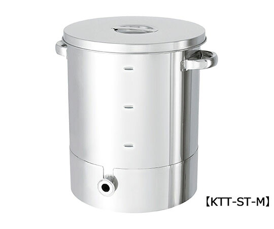 日東金属加工 片テーパー型汎用容れもの 目盛付 80L 1個 KTT-ST-M-47