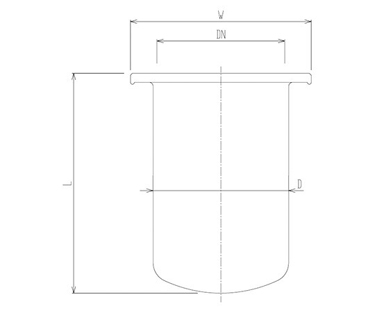 旭製造所 水晶半輪形セパラ化学反応入れもの 3000mL 1個 1230-3000
