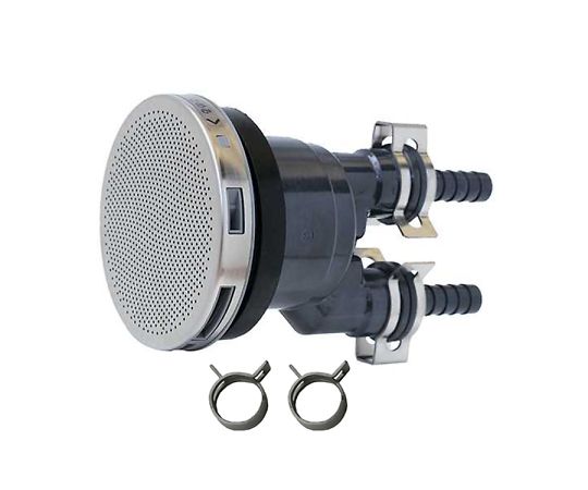 リビラック 樹脂製フロアダプター（無極性）S型 10A樹脂管用 1個 BALJ-10JS