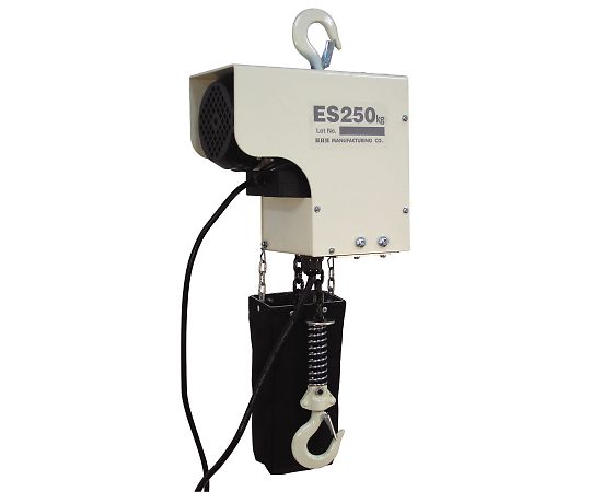 スリーエッチ デンキチェーンブロック 1個 ES250KGX6M