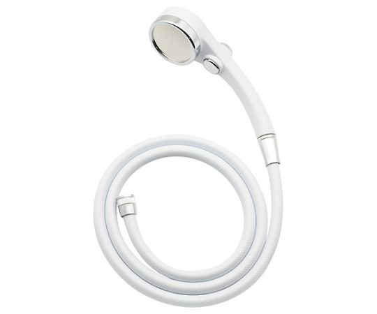 GAONA ストップシャワーホースセット　ホワイト 1セット GA-FH031