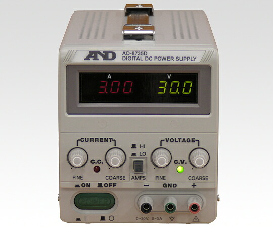 店内全品ポイント5倍★要エントリー★エー・アンド・デイ 直流安定化電源 AD873*シリーズ 30V-3A AD-8735D|Shop de clinic店