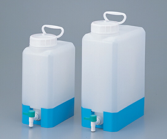 ニッコー・ハンセン テーパージャー角型（PP製） 10L 1個 7086-02 1本