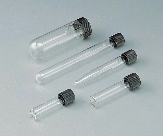 ねじ口試験管 Ｎ-１８ ５０入 【アズワン】 研究・実験用品-試験管