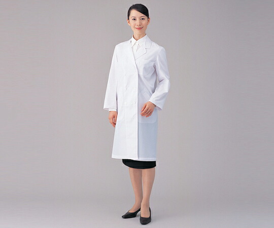 【おまとめお得な２個セット】住商モンブラン 白衣女子(袖口ひも入)　ダブル 1枚 AZ51-011 M
