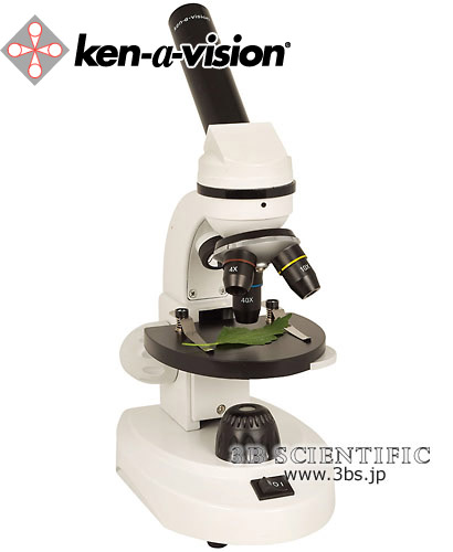 【送料無料】【無料健康相談 対象製品】KAV　小学生向け生物顕微鏡・電池式LED，5台セット