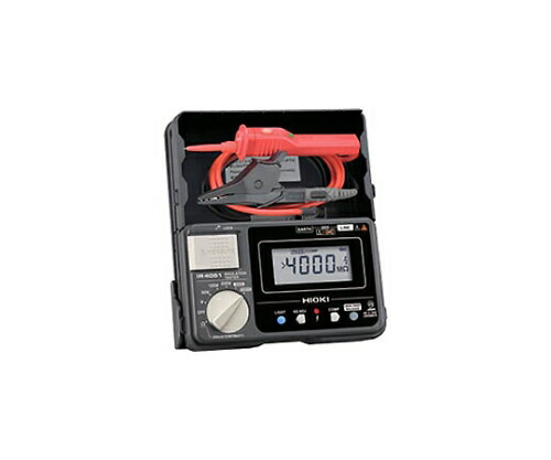 日置電機 縁切り持ちこたえる計 １０００Ｖ／４０００ＭΩ ５領域 （取り替えっこ付き添い人先んじる嘱する） IR4051-11 1個