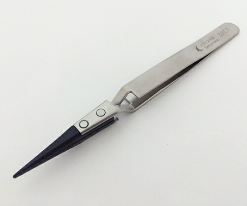 【おまとめお得な２個セット】IDEAL-TEK カーボンファイバーピンセット ID-3XCF 1本