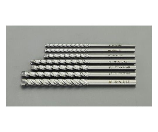 エスコ 3.4-8.5mm7本組コンクリート用振動ドリル EA811AA 1セット