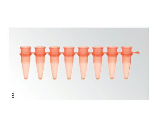 店内全品ポイント5倍★要エントリー★Treff（トレフ） トレフ　PCRチューブ　0.2mL　（8連チューブ）　ローズ 1箱(125本入) 96.10560.2.01｜Shop de clinic店