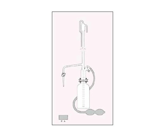 AGCテクノグラス・IWAKI 自動ビューレット（平面ジョイント式 テフロンコック付 ニュースタンダード） 10mL 1個 F-2103BURET10S 42,433円