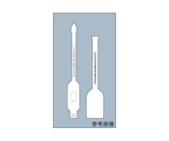 AGCテクノグラス・IWAKI 乳脂計（ゲルベル　丸　樽型ゴム栓） 1個 BTL-GERBER-N1