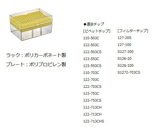 WATSON 空システムラック 703/503用 1箱(10ラック入) 1298-703RA