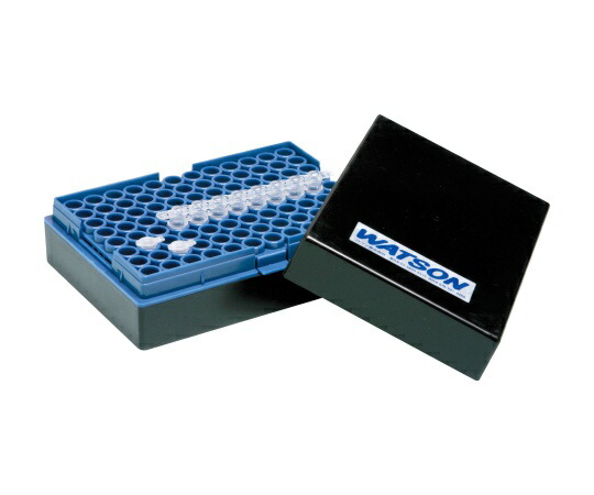 WATSON ＰＣＲチューブラック　遮光タイプ　９６穴　ＰＰ 1箱(10個入) 1512-952BL