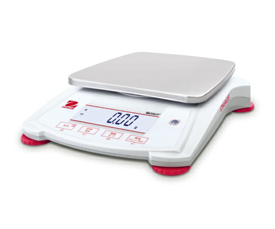 オーハウス ポータブル電子天秤 202×224×54mm 1200g 1個 SPX1202JP