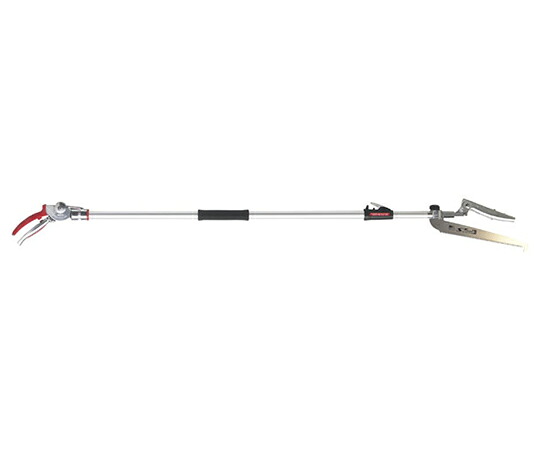 アルスコーポレーション 伸縮式高枝鋏ズームチョキチルトR 刈込タイプ ショート2.1 1個 190ZTR-2.1-3D