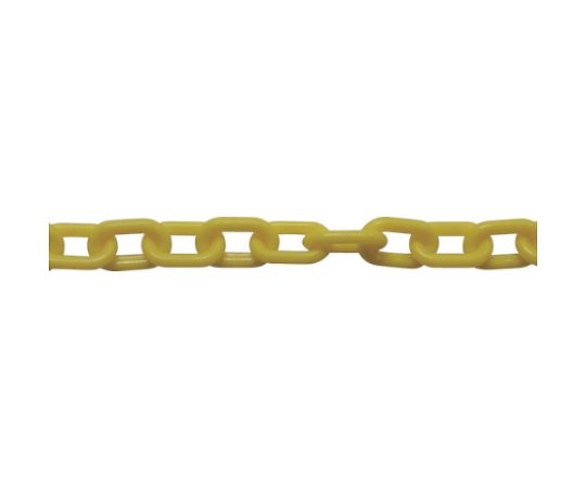 ニッサチェイン プラスチックチェイン　黄　4mmX30M 1本 PW40 YELLOW