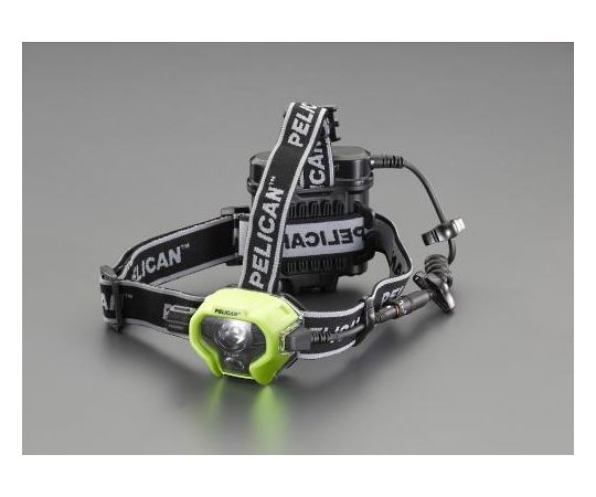 エスコ 前照燈/LED(防爆構造/強・中・弱) [単3x4本] 1個 EA758WB-31