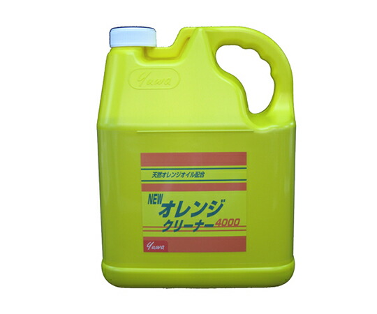 友和 オレンジ色洗浄剤 認知的内容量：4L 1個 日用品雑貨・文房具・手芸-ほうき-掃除用品