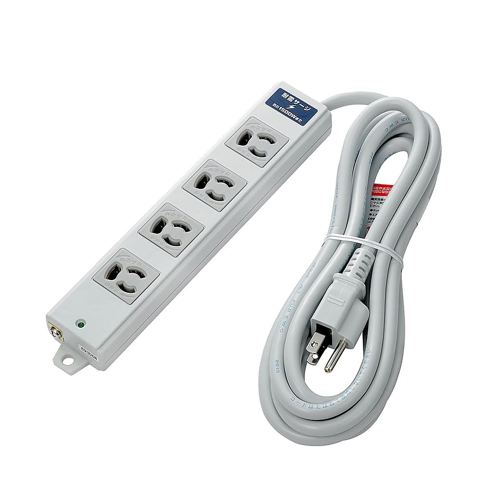 ELPA 事務所向けタップ 4個口 耐雷 OAT-JP43SH 1個