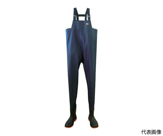 トラスコ中山 PVC軽作業用胴付長靴　LL　27.0cm TPLW-270 1足