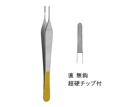 ジェイ・シー・ティ TC付アドソン鑷子 1個