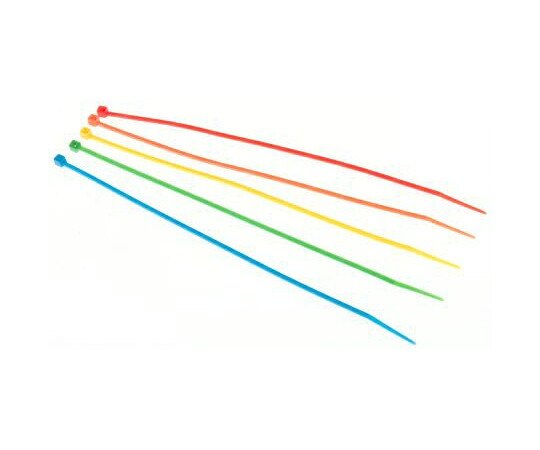 RS　Pro 結束バンド　203mmｘ2.5　mm　様々な色　ナイロン　66 233-540 1袋(250個入)