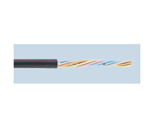 太陽ケーブルテック ロボットケーブル　2芯　シールド無 EXT-2/20276 2X24AWG(0.25) 1袋(20メートル入)
