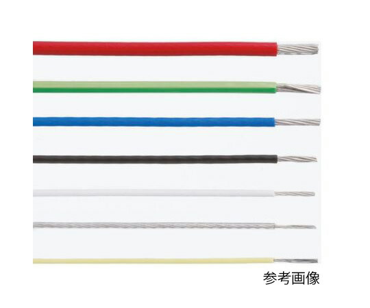 太陽ケーブルテック フッ素樹脂ケーブル　白　22　AWG UL10516 AWG22 WHITE 50M 1袋(50メートル入)｜Shop de clinic店