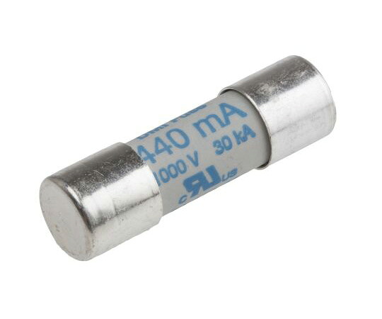 SIBA （シバ神） 管電気ヒューズ 440mA 10ｘ35粍 1kV ac/dc 50-210-06/0.44A 1個