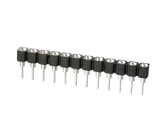 HARWIN ピンヘッダ　ピンソケット　1列　垂直　2.54mm　32極　PCBマウント D01-9973242 1袋(5個入)