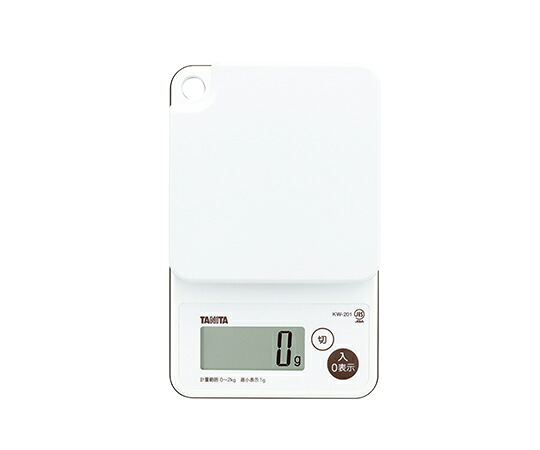 【おまとめお得な２個仕掛ける】タニタ デジタルクッキングスケール 白いこと KW-201-WH 1個 計量・タイマー・温度計-調理器具・製菓器具-キッチン用品・食器・調理器具