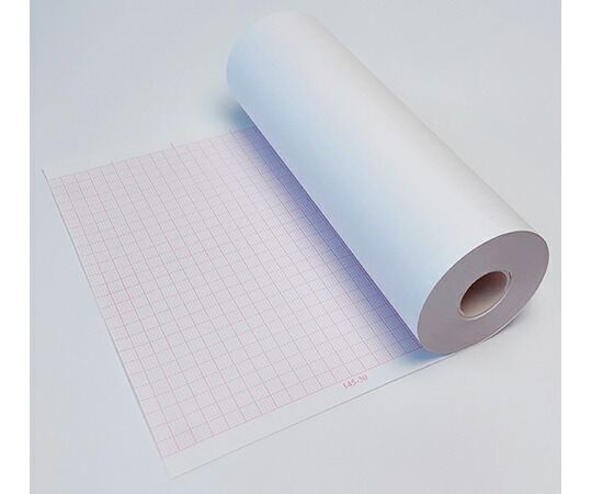 【おまとめお得な２個セット】ちばら 心電図記録紙　幅145mm×長30m（ロール型）　5巻入 CP-145 1箱(5巻入)