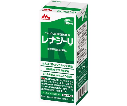 店内全品ポイント5倍★要エントリー★クリニコ タンパク質調整流動食 レナジーU(200) 1箱(30パック入) 645558|Shop de clinic店