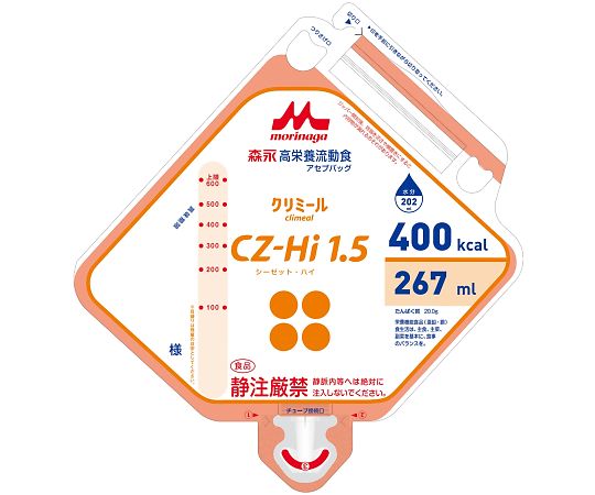 クリニコ 高栄養素流出食 CZ-Hi1.5アセプバッグ（267） 1箱(16袋入) 642567
