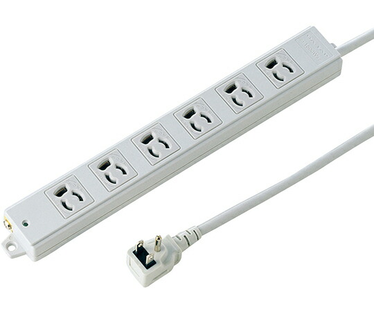 サンワサプライ 工事物件タップ 6個口 1m 1本 TAP-K6L-1