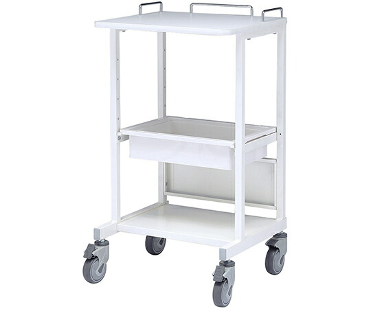 楽天市場】電子カルテカート（ホスピタルホワイト・W530×D470mm） RAC